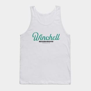 Winchell Neighborhood Kalamazoo Vintage Design Tank Top